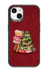 Christmas Bear (Burgundy) - Apple iPhone 13