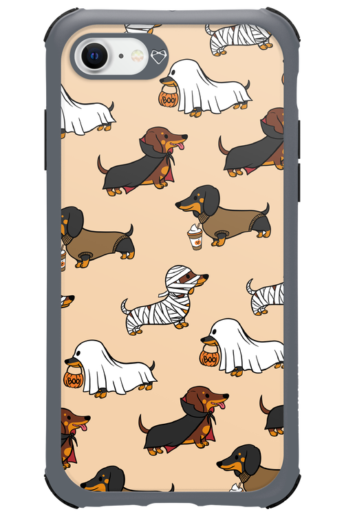 Scary Dachshund - Apple iPhone SE 2022