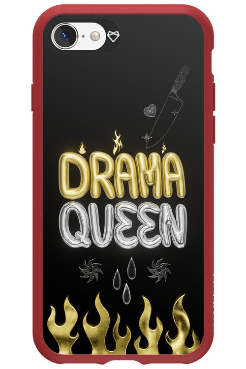 Drama Queen Black - Apple iPhone 8