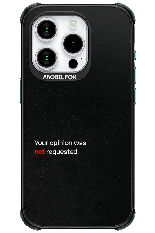 Not Requested 2.0 - Apple iPhone 15 Pro