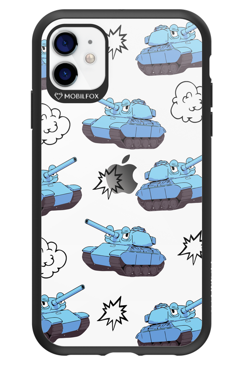 Tank Guy Transparent - Apple iPhone 11