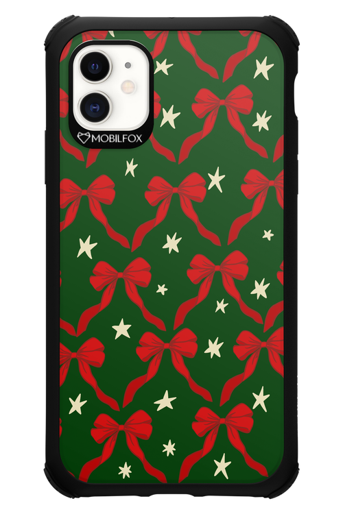 Bow & Stars (Green) - Apple iPhone 11