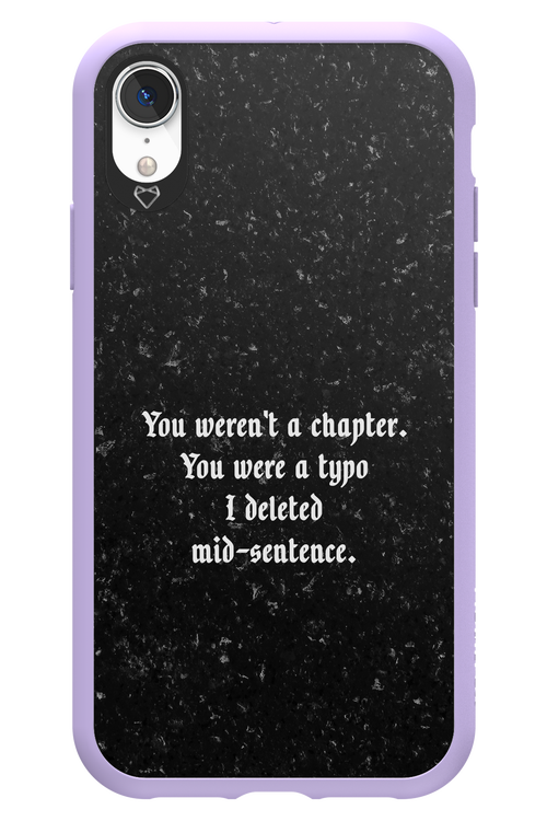 A Typo 2.0 - Apple iPhone XR