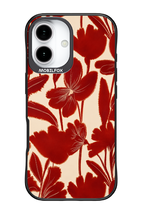 Burgundy Flowers 2.0 - Apple iPhone 17