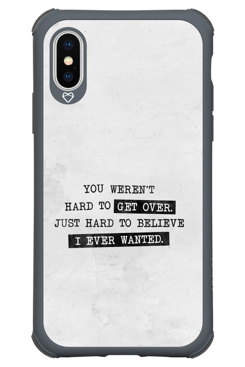 Hard to Believe 2.0 - Apple iPhone X