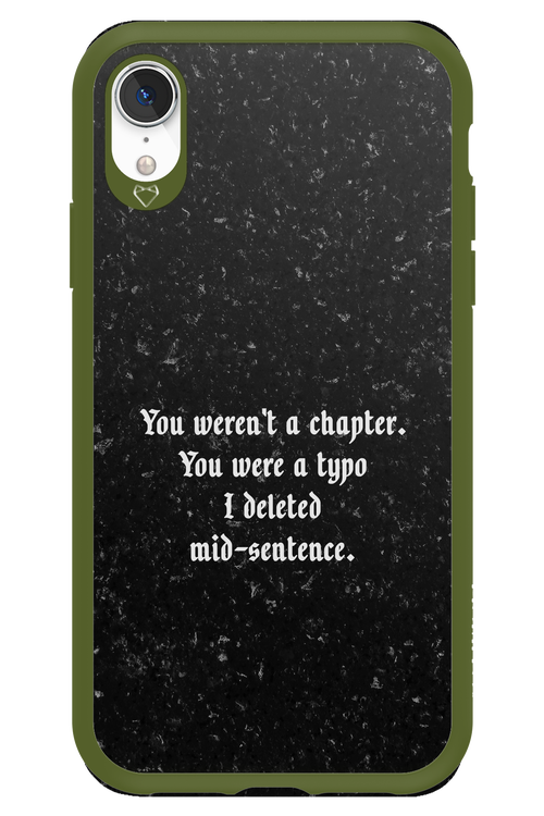 A Typo 2.0 - Apple iPhone XR