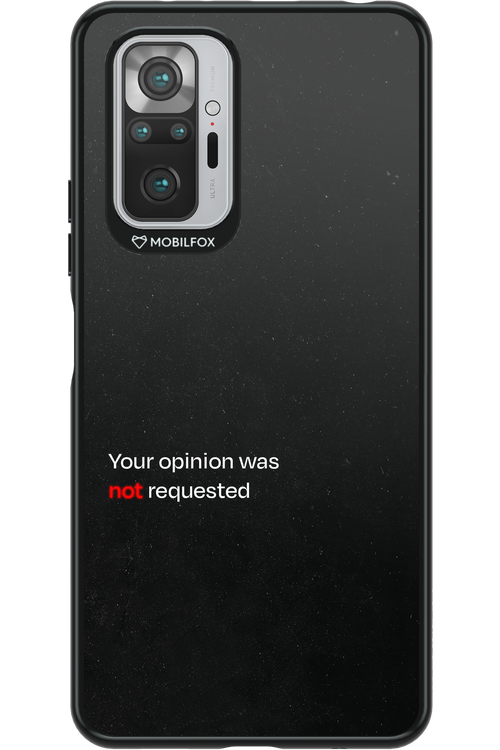 Not Requested - Xiaomi Redmi Note 10S