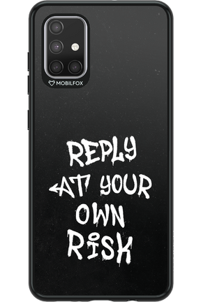 Risk Black - Samsung Galaxy A71