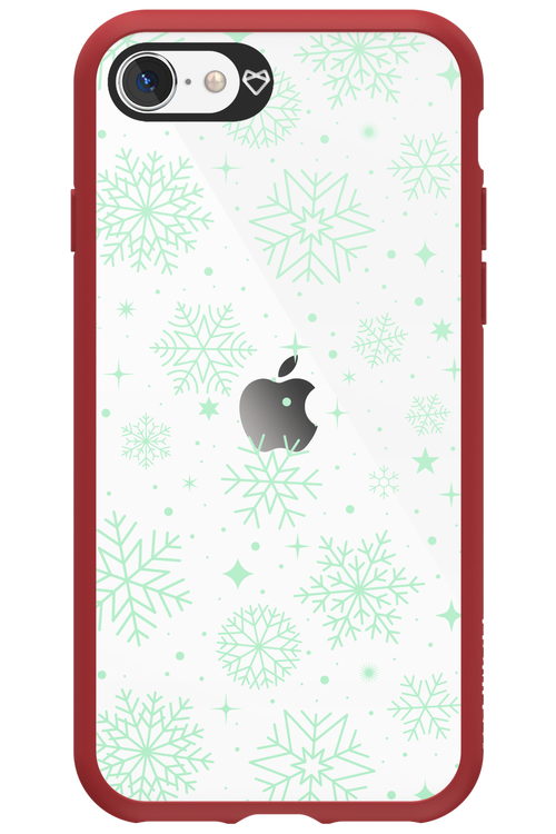 Tiffany's Snowflakes - Apple iPhone SE 2020