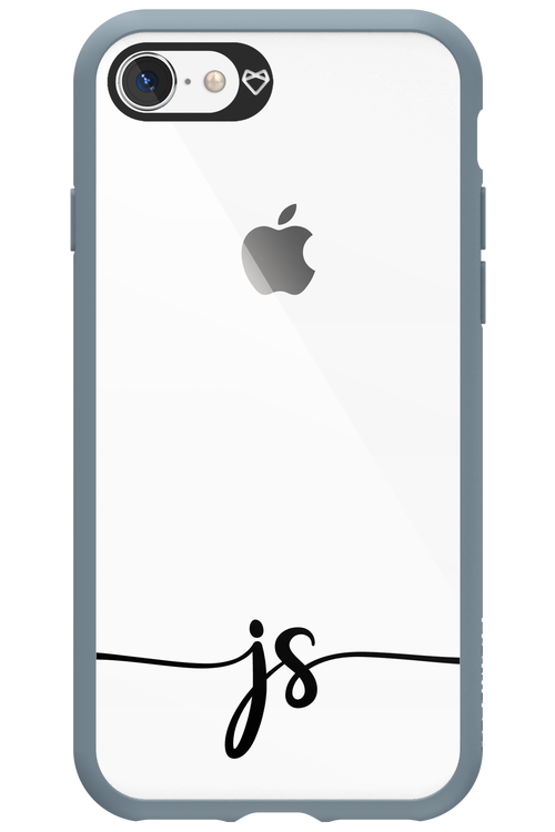 JS Monogram - Apple iPhone 8