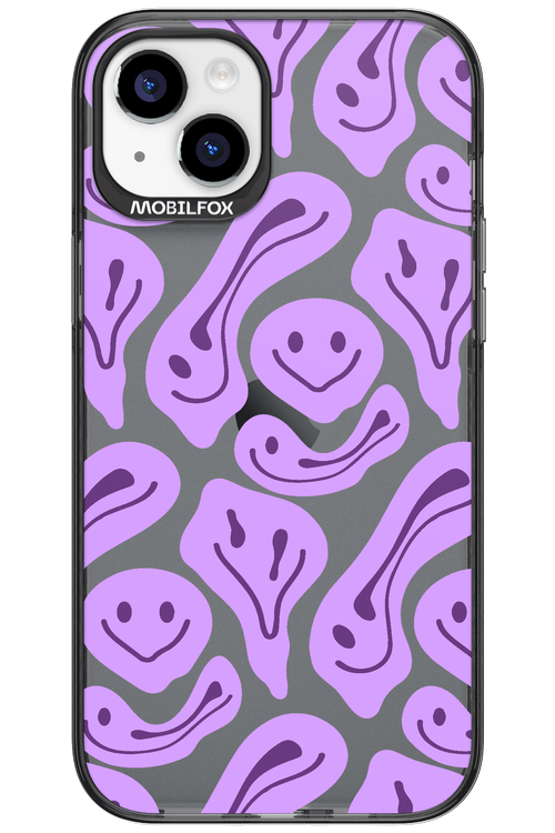 Fluid Smiley Purple - Apple iPhone 15 Plus