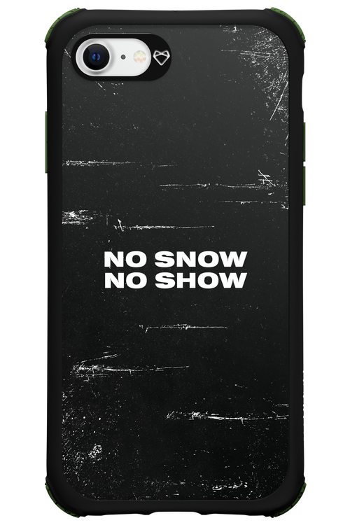 No snow, no show - Apple iPhone 8