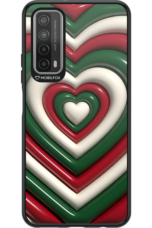 XMAS Hearts - Huawei P Smart 2021