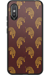 Burgundy Leopard Pattern - Xiaomi Redmi 9A
