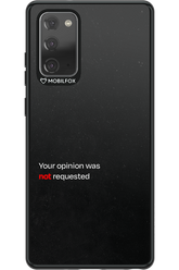 Not Requested 2.0 - Samsung Galaxy Note 20