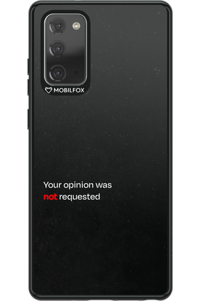 Not Requested 2.0 - Samsung Galaxy Note 20