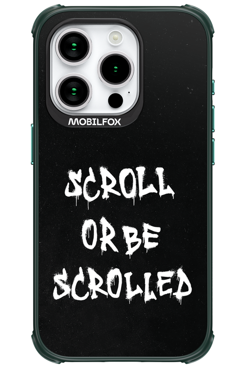 Scroll Black 2.0 - Apple iPhone 15 Pro