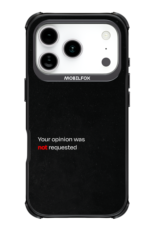 Not Requested 2.0 - Apple iPhone 17 Pro