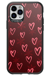 Christmas Hearts - Apple iPhone 11 Pro
