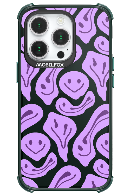 Fluid Smiley Purple - Apple iPhone 14 Pro