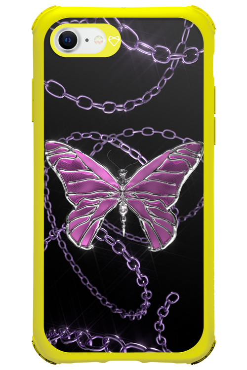 Butterfly Necklace - Apple iPhone 7