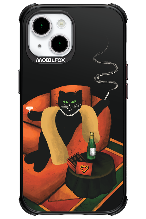 Black Cat - Apple iPhone 15