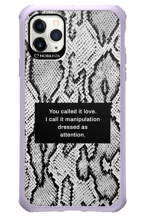 Manipulation 2.0 - Apple iPhone 11 Pro Max