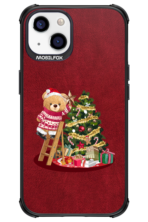Christmas Bear (Burgundy) - Apple iPhone 13
