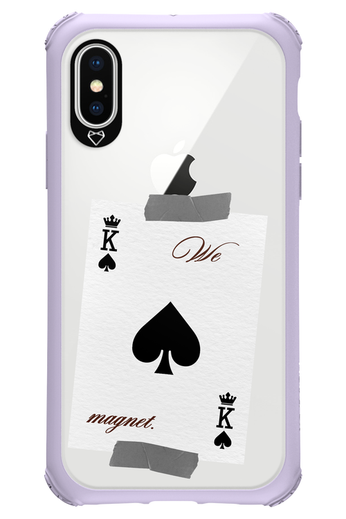 Magnet Transparent - Apple iPhone X