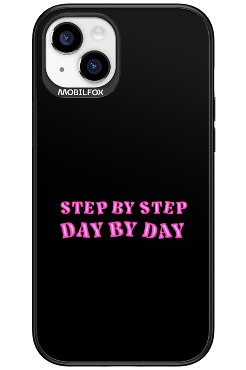 Step by Step Black - Apple iPhone 15 Plus