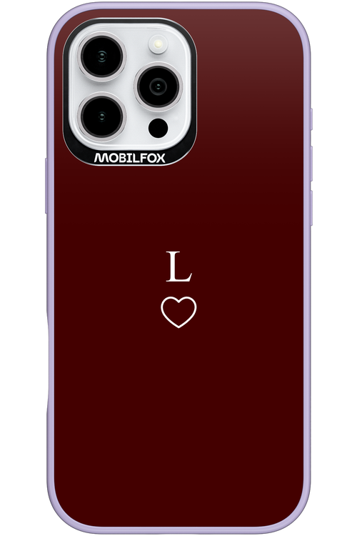 L Burgundia 2.0 - Apple iPhone 16 Pro Max