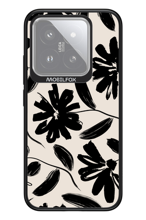 Monochrome Flowerss - Xiaomi 14