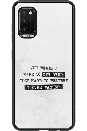 Hard to Believe 2.0 - Samsung Galaxy A41