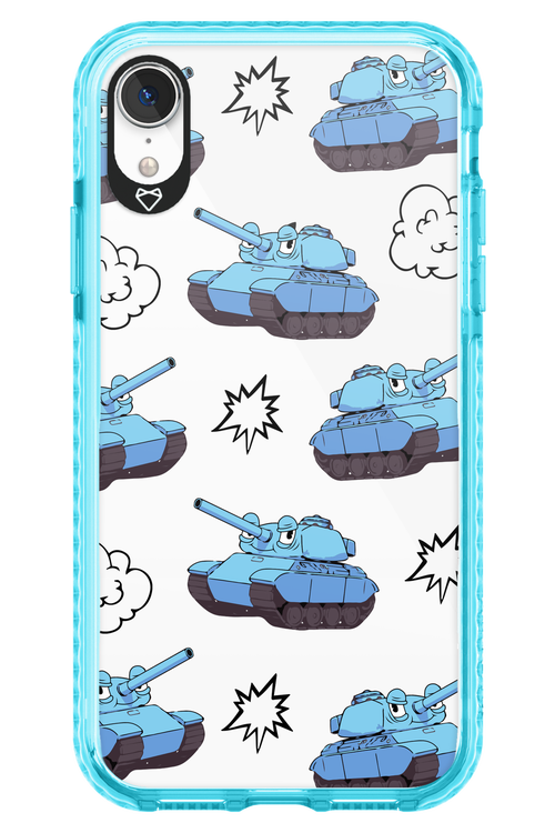 Tank Guy Transparent - Apple iPhone XR
