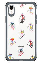 Snow Motion (Transparent) - Apple iPhone XR