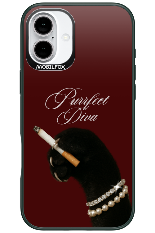 Purrfect Diva - Apple iPhone 16 Plus