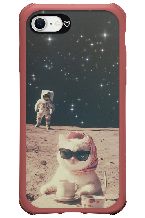 Moon cat - Apple iPhone 8