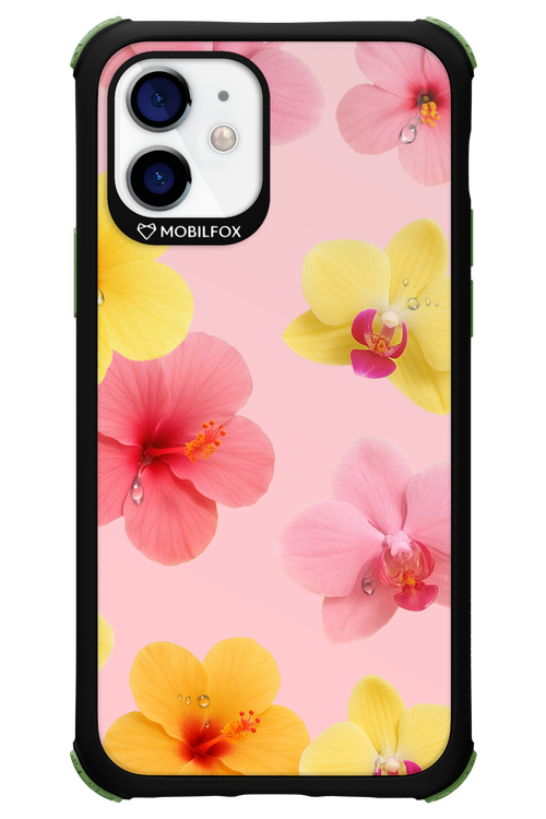 Sunset Flowers - Apple iPhone 12