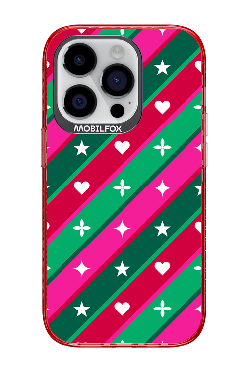 Christmas Stripes - Apple iPhone 14 Pro