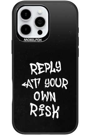Risk Black - Apple iPhone 16 Pro Max