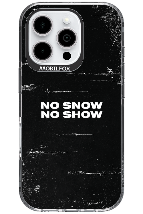No snow, no show - Apple iPhone 16 Pro