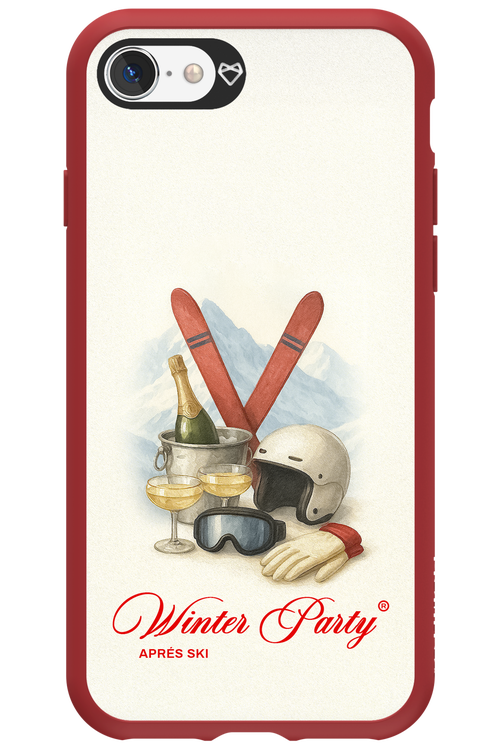 Winter Ski Party - Apple iPhone SE 2022