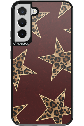 Wild Stars Burgundy - Samsung Galaxy S22+