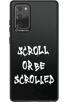 Scroll Black 2.0 - Samsung Galaxy Note 20