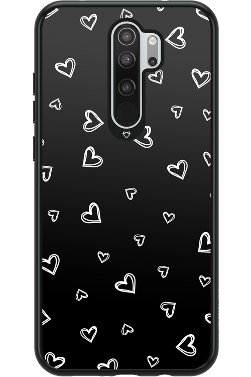Monochrome Hearts 2.0 - Xiaomi Redmi Note 8 Pro