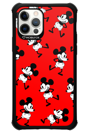 Iconic Mouse (red pattern) - Apple iPhone 12 Pro