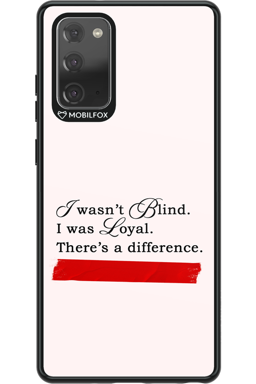 Difference 2.0 - Samsung Galaxy Note 20