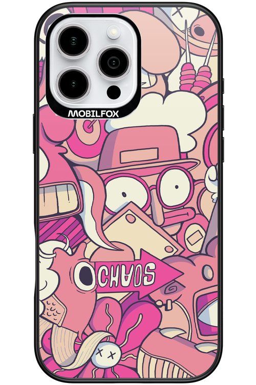 Coral Chaos - Apple iPhone 16 Pro Max