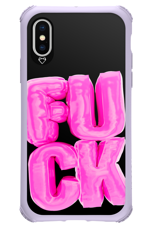 F*ck Black - Apple iPhone XS