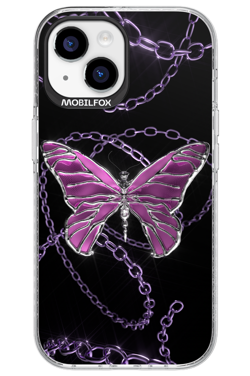 Butterfly Necklace - Apple iPhone 15